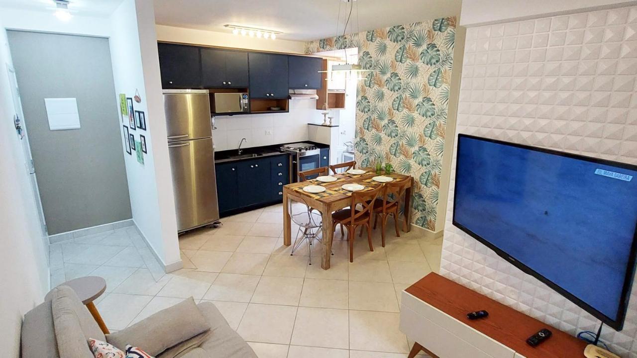 Apartamento Ubatuba Itagua - Ar - Wifi Ngoại thất bức ảnh